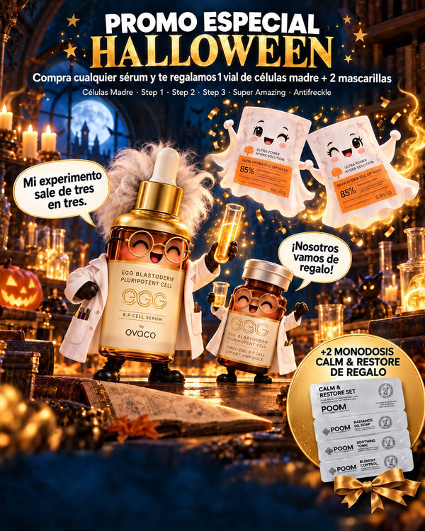 Promo Halloween Egg B.P Cell Serum células madre