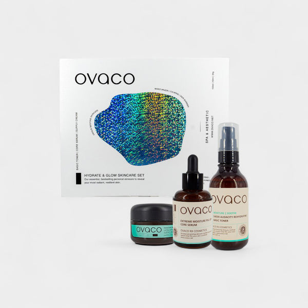 Hydrate and Glow skincare set