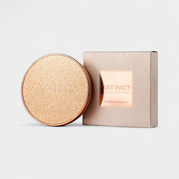 023 Polvos Compactos Natural Beige (Rose Glitter)