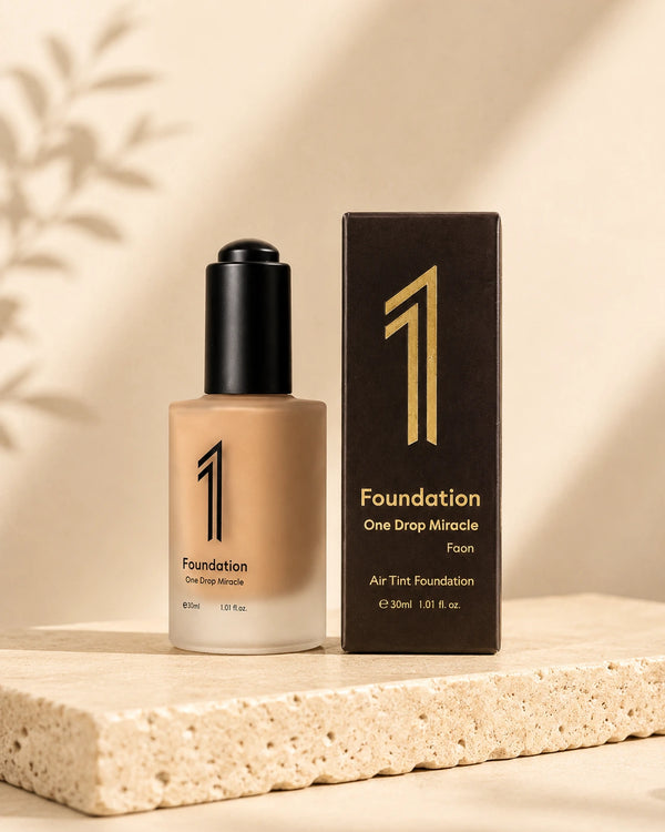 Base de maquillaje coreana de textura ultra fina con cobertura natural de larga duración, SPF 22 y acabado mate luminoso que se adapta a la piel sin apelmazar