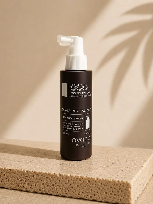 Egg Neural Cell Scalp Revitalizer · limpiador cuero cabelludo equilibrio poros · cosmética coreana Silvia Moreno
