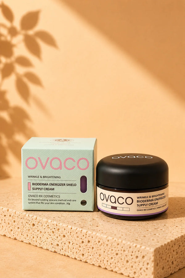 OVACO Bioderma Energizer Shield, crema despigmentante para rostro y manos con ceramidas que ayuda a unificar el tono de la piel.
