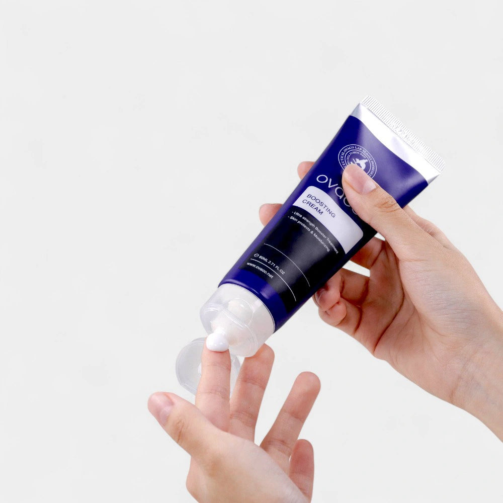 Boosting Cream RF OVACO – Aplicación de crema conductora para radiofrecuencia facial