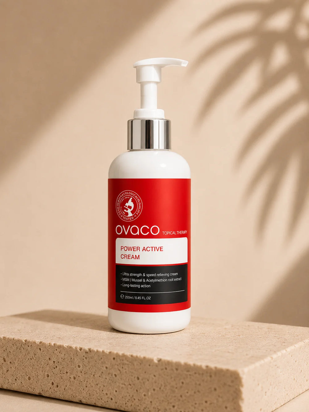 Power Active Cream OVACO | Crema reafirmante corporal