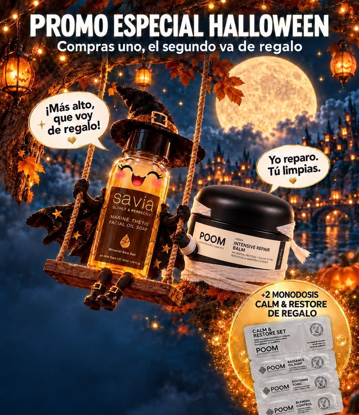 Promo Halloween · Intensive Repair Balm + Savia Marine Thetis 50 ml de regalo