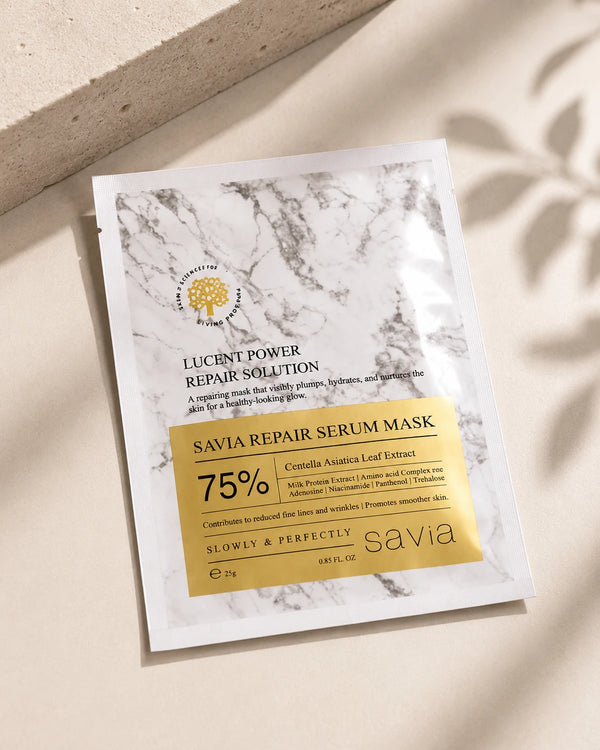 Mascarilla coreana Savia Repair Serum Mask con 75% de extracto de Centella Asiática,